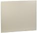Looped Logic LL3029KSP-S Shadow Gray Powder Coated Finish Knee Space Filler Panel with Chemical Resistant, 30