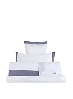 Rivolta Carmignani Juego De Sábanas Sateen 300TC (Blanco/Gris)