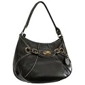 Women's Black Synthic Leather Hobo: Black Hobo