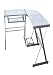 Walker Edison Furniture D51L29-3-Piece Contemporary Desk