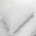 Polycotton Quilted Pillow Protectors, Pair