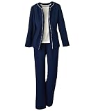 Classic 3-Piece Pants Suit