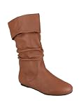 Slouchy Leatherette Boot