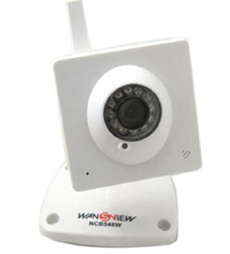 Wansview White IP Wifi Camera Motion Detect Free DDNS Night Vision Network wireless wired