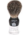 Omega Stripey 100% Pure Badger Shaving Brush with Stand - Made in Italy - FREE SHIP!