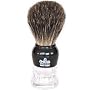 Omega Stripey 100% Pure Badger Shaving Brush with Stand - Made in Italy - FREE SHIP!
