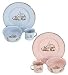 4-Piece Bunny Family Dish Set