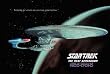 Star Trek - The Next Generation - Framed TV Show Postcard (Enterprise NCC-1701-D) (Size: 6" x 4")