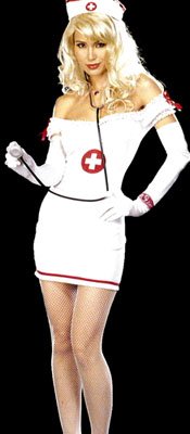 Lets Play Doctor Bedroom Nurse Costume Set