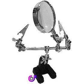 Dual Helping Hands with Magnifier