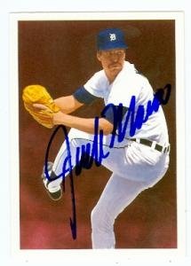 Jack Morris Autographed/Hand Signed Baseball Card (Detroit Tigers) 1990 Score Masters #8