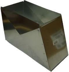 Single Wall Galvanized 18'' x 8'' To 14 x 8'' Transition