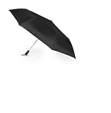 Isotoner totes Sport Golf Size Auto Open/Close Folding Umbrella Black