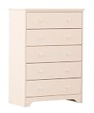 Canwood 5 Drawer Chest - White