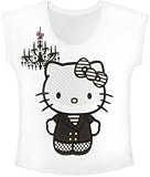 Hello Kitty Couture Kitty white juniors baby doll T-shirt
