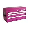 The Original Pink Box PB2603C 26-Inch 3-Drawer Chest, Pink