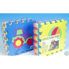 Puzzlematten Bodenpuzzle Spielteppich 10 Teile - Fahrzeuge