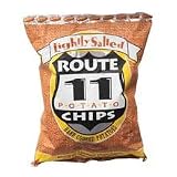 ROUTE 11, KETTLE-COOKED POTATO CHIPS, LIGHTLY SALTED