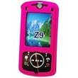 PREMIUM HOT PINK RUBBERIZED COATED PROGUARD COVER HARD CASE PROTECTOR (With Optional Detachable Belt Clip) for MOTOROLA Z9 - RETAIL PACKAGING
