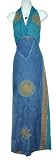 LONG BLUE BALIKU SUMMER DRESS