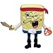 Ty Beanie Babies CAPTAIN SPONGEBOB Plush