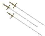 Produkt-Bild: 3 Grillspie&szlig;e "Schwert" 320mm, Schaschlikspie&szlig;e