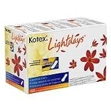 Kotex Lightdays Regular Pantiliners (3 X 64ct Packs)