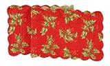 Holly Red Table Runner
