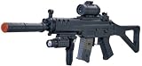 Automatic Airsoft Rifle Gun with Laser + Flash Light + Scope