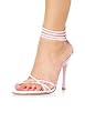 Women's 4 Inch Open Toe Strappy Sandal