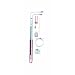 Dwyer Flex-Tube Series 1227 Dual Range U-Tube Inclined Manometer, Range 0.20-0-2.6"WC, Vertical, 0.20-0-2.6" Inclined