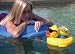 AquaQuik - Derby Duck Floating Cup Holder & Tumbler Set