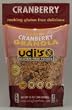UDI's Gluten Free Granola Cranberry -- 12 oz
