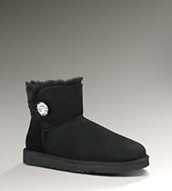 Big Sale Best Cheap Deals UGG Australia Womens Mini Bailey Bling Boot Black Size 8