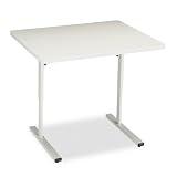 Office Products : Hon Educational Training Table, 36 x 30, Height Adjustable, Light Gray ED3036NQQ / HONED3036NQQ
