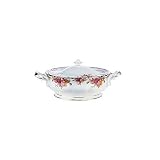Old Country Roses Covered Veg Dish