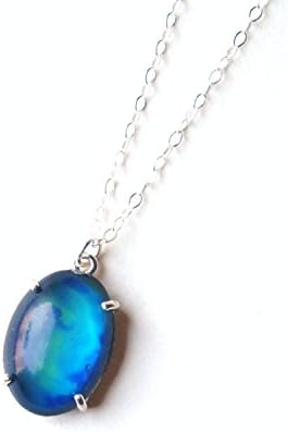 Simple Mood Necklace in Sterling Silver