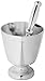 Uniware Heavy Gauge Aluminum Mortar and Pestle Set with Non-Slip Bottom