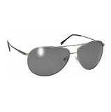Aviator Gunmetal Sunglasses With Grey Lens With 400 UV Protection