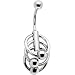 Stainless Steel Triple Slave Belly Ring
