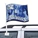 North Carolina Tar Heels (UNC) Realistic Mascot Car Flag