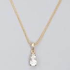Touchstone Women Girls Pendants and Sets M 0120 White