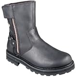 Harley Davidson Mens Max Back Strap Boot Black Boots