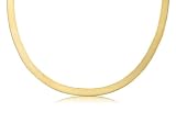 14k New Solid Yellow Gold Herringbone Chain / Necklace 6mm Wide 20