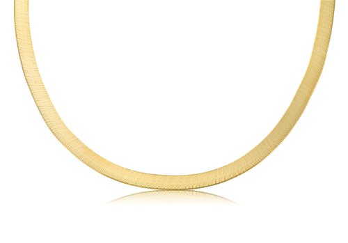 14k New Solid Yellow Gold Herringbone Chain / 