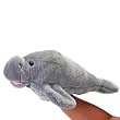 Plush Manatee Body Puppet 15"