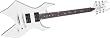 B.C. Rich Warlock Revenge Electric Guitar, White