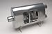 Heartthrob Velocity Series Performance Welded MufflerAluminized - 4
