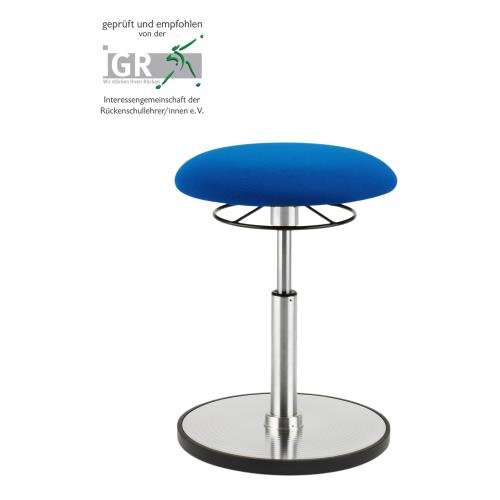 Ergo Pendelhocker Standard, ø 30 cm, blau