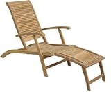 Royalcraft Hamilton Teak Garden Steamer Chair